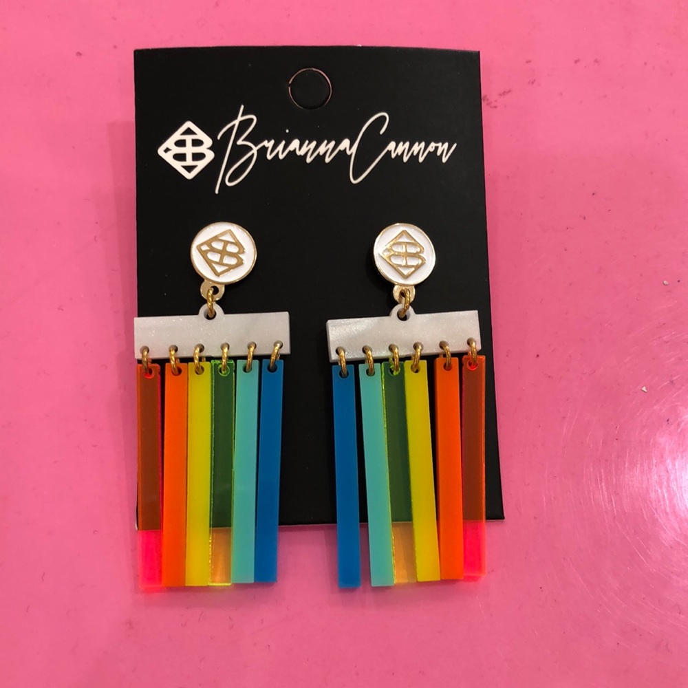 Rainbow earring NWT